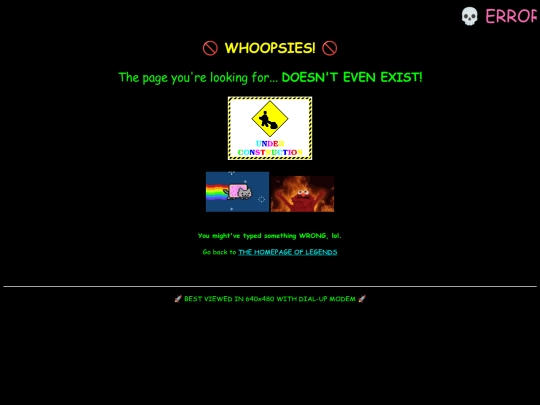 not_found screenshot