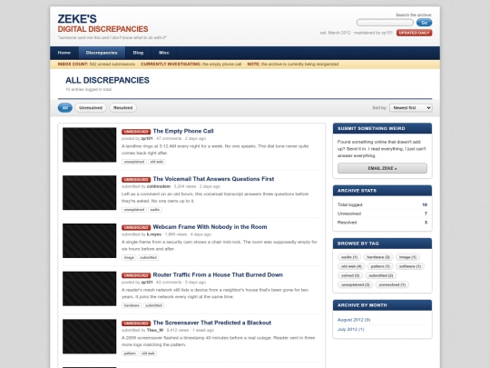 discrepancies screenshot