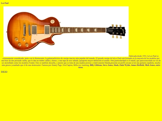 les paul screenshot
