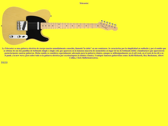 telecaster screenshot