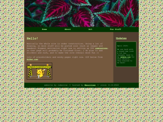 home screenshot