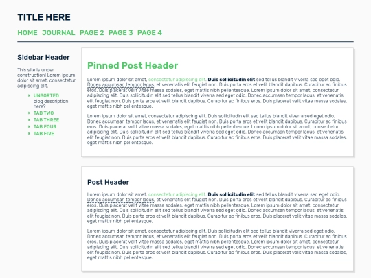 blog screenshot