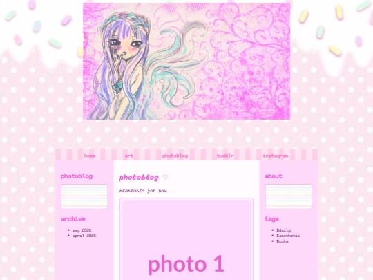 photoblog screenshot