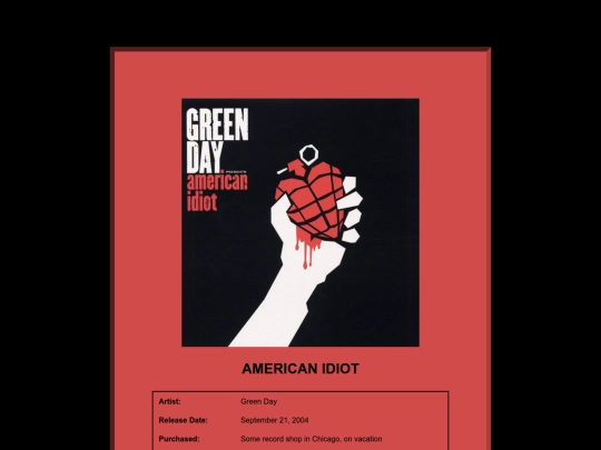 Record_shelf/American_Idiot screenshot