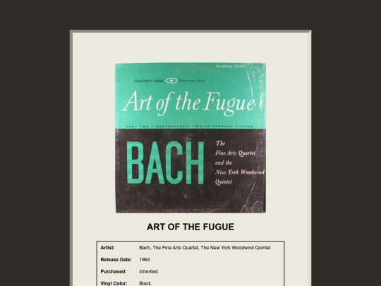 Record_shelf/Art_of_the_Fugue screenshot