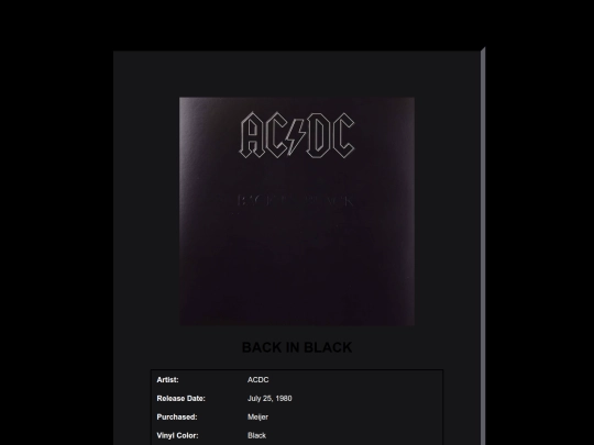 Record_shelf/Back_in_Black screenshot