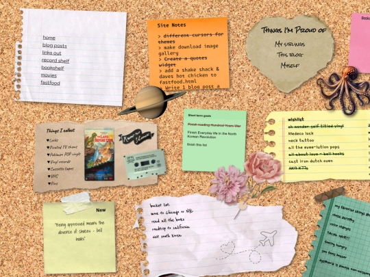 bulletin-board screenshot