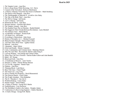 readinglist2025 screenshot