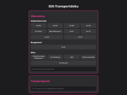 transportdoc screenshot