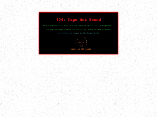 not_found screenshot