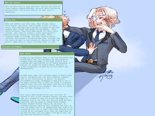 OC-Pages/WakaAndCarmine screenshot