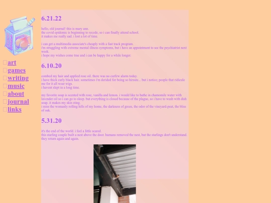 journal screenshot