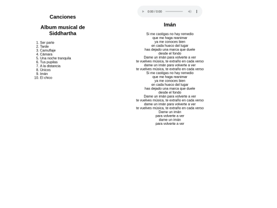 Siddhartha/cancion9-4 screenshot
