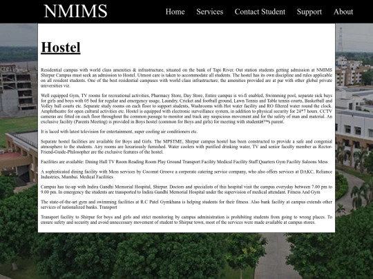 Hostel Management System/about screenshot