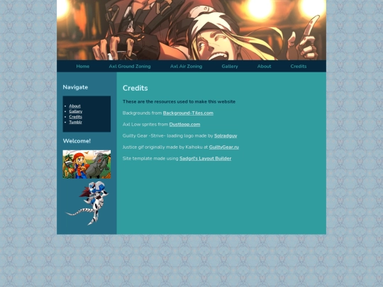 Credits screenshot