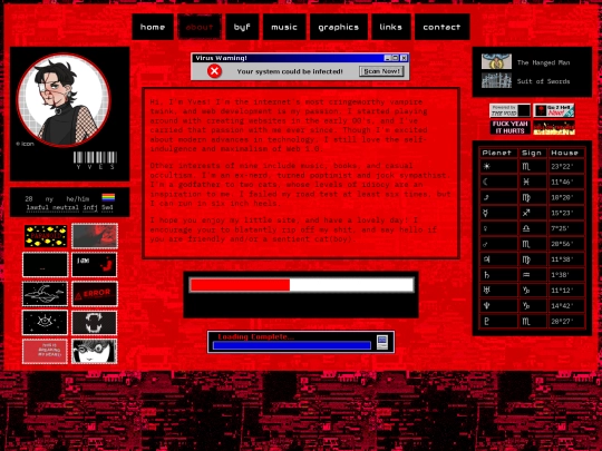 pages/about screenshot