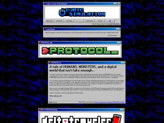 projects screenshot
