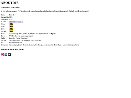main-aboutme screenshot