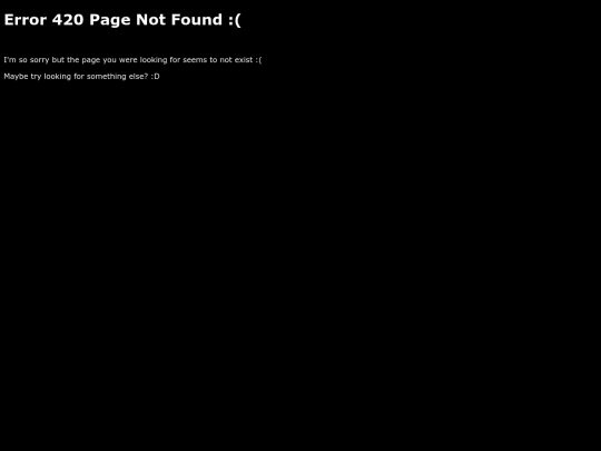 not_found screenshot