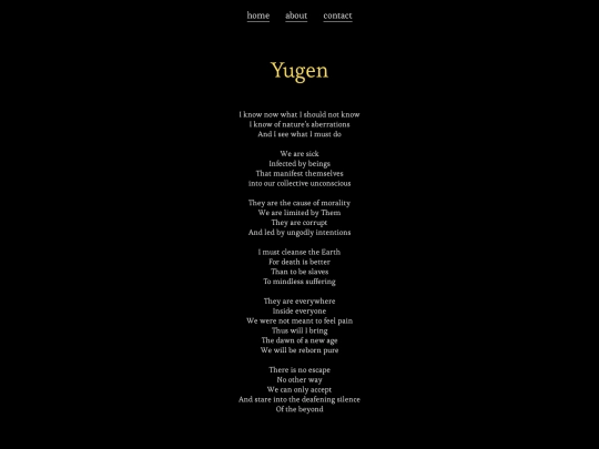 poems/yugen screenshot