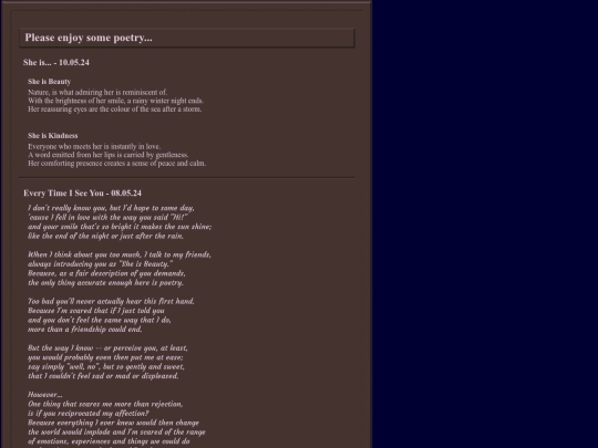poetry screenshot
