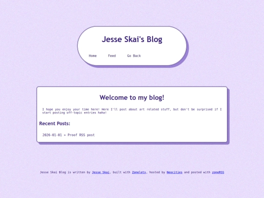 blog screenshot
