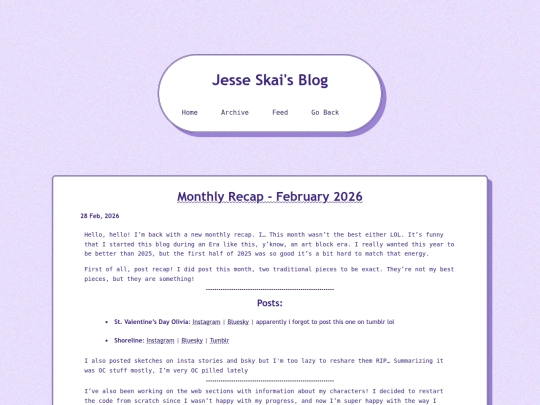 blog/posts/2026-02-28-Monthly-Recap---February-2026 screenshot