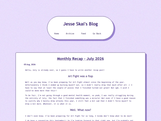 blog/posts/2026-08-05-Monthly-Recap---July-2026 screenshot