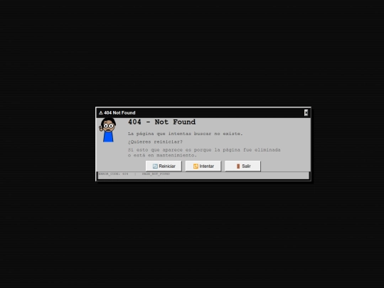404 screenshot
