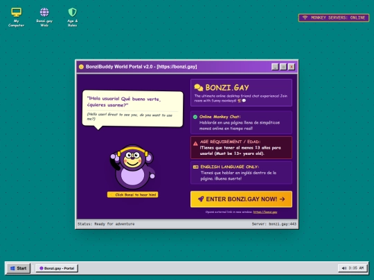 bonzi screenshot