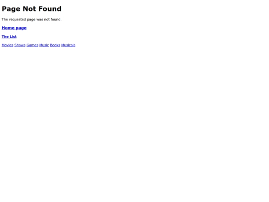 not_found screenshot
