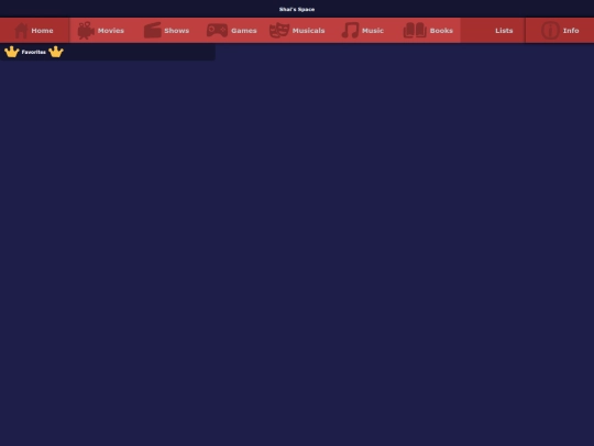 the_list/favorites screenshot