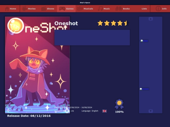 the_list/games/oneshot_2016 screenshot