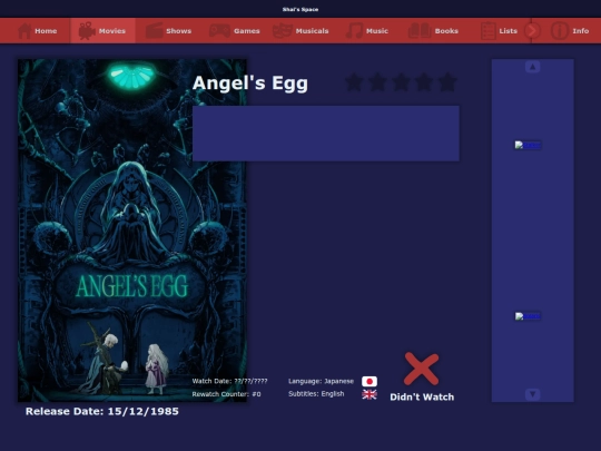 the_list/movies/angels_egg_1985 screenshot