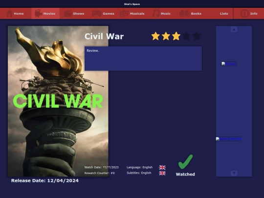 the_list/movies/civil_war_2024 screenshot