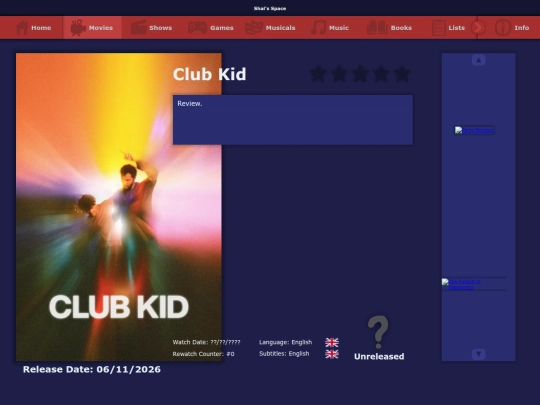 the_list/movies/club_kid_2026 screenshot