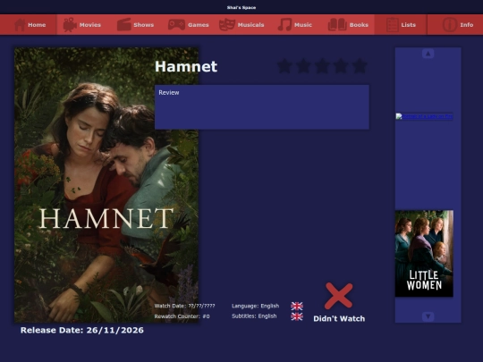 the_list/movies/hamnet_2025 screenshot