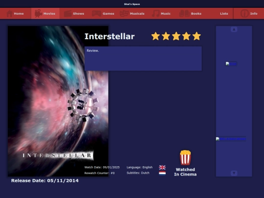 the_list/movies/interstellar_2014 screenshot
