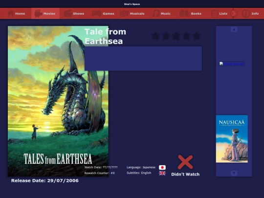 the_list/movies/tales_from_earthsea_2006 screenshot