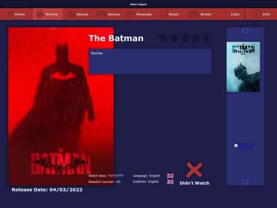 the_list/movies/the_batman_2022 screenshot