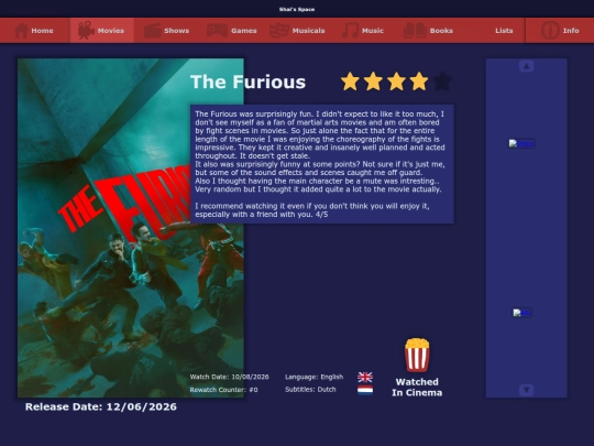 the_list/movies/the_furious_2026 screenshot