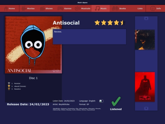 the_list/music/antisocial_2023 screenshot