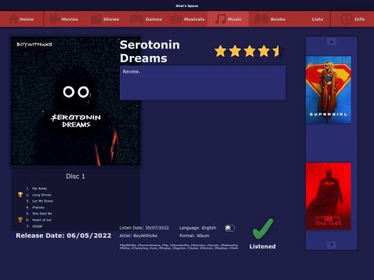 the_list/music/serotonin_dreams_2022 screenshot