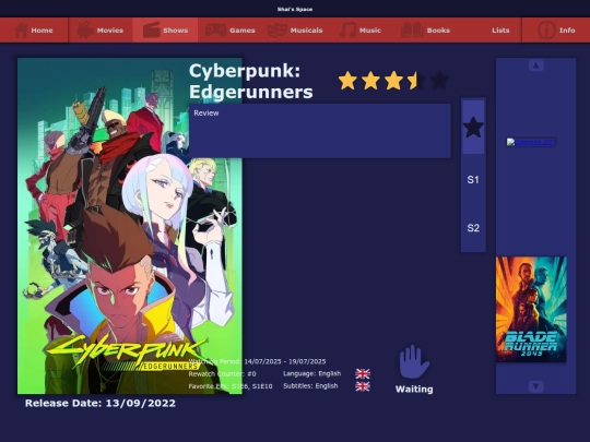 the_list/shows/cyberpunk_edgerunners_2022 screenshot