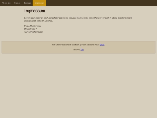 impressum screenshot