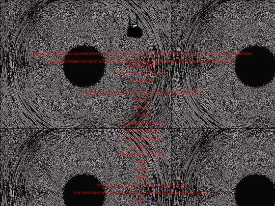 website/YOUCANTHIDE screenshot
