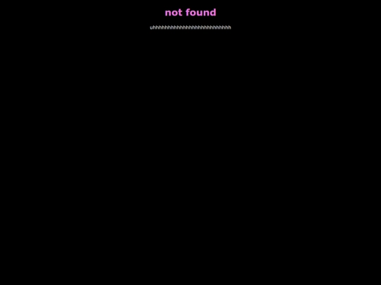 not_found screenshot