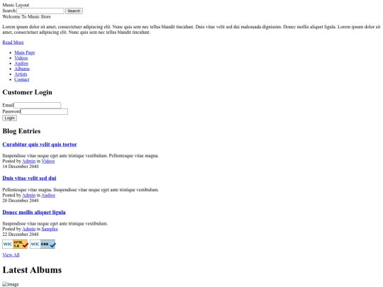 index screenshot