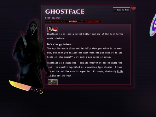 ghostface-shrine screenshot