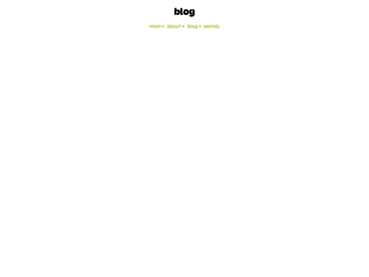 blog screenshot